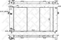 10-25613-sx_радиатор системы охлаждения! jeep gra