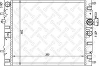 10-25984-SX_радиатор системы охлаждения! АКПП Nissan March/Verita/Micra 1.3 99-00 10-25984-SX_радиатор системы охлаждения! АКПП Nissan March/Verita/Micra 1.3 99-00