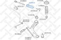 14-51003-sx_пыльник рейки рулевой! hyundai santa fe 00>