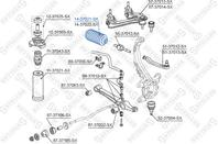 14-37021-sx пыльник рейки рулевой левый honda accord/shuttle 94-97