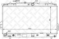 10-25307-sx_радиатор системы охлаждения! акпп hyundai matrix 1.6/1.8 01>