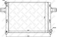 10-25634-SX_радиатор системы охлаждения! Jeep Gra