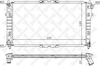 10-25859-SX_радиатор системы охлаждения! МКПП Mazda 626/MX6 2.5i 94-97/Xedos 6 2.0i 94-99