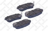 Тормозные дисковые колодки задние антискрип 000054BSX от производителя STELLOX