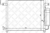 10-40173-sx_радиатор кондиционера! chevrolet aveo t200 1.2 03-08