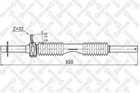 00-35008-sx_рейка рулевая! без г/у audi 100/200 a