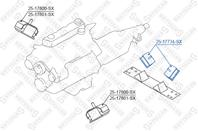 25-17734-sx подушка двигателя задняя nissan patrol safari y61 1997-2002