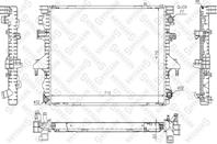 10-26430-SX_радиатор системы охлаждения! VW T5 2.