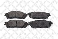 000 725b-sx_колодки дисковые задние! с антискрип.