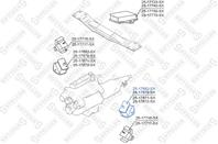 25-17682-sx подушка двигателя передняя nissan terrano i wd21 pathfinder wd21 1986-1995