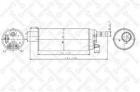 10-01044-sx насос топливный электрический 4.0bar audi a8 2.8/3.7/4.2 94