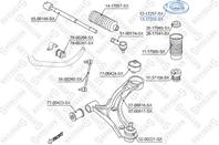 12-17258-sx опора амортизатора переднего suzuki grand vitara/escudo jb416/jb420/jb627 -2006