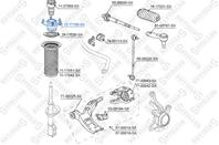 12-17158-sx опора амортизатора переднего honda cr-v re3/re4 2007-2012