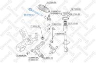 55-00150-SX_тяга рулевая!\ Mitsubishi Lancer 08&gt