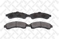 000 731B-SX_колодки дисковые задние! с антискрип. пл. Chryusler Sebring  Dodge Avenger/Caliber 07>