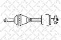 158 1012-sx_привод левый! 623mm renault twingo/cl