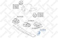 71-11134-SX_подушка раздатки!Mitsubishi Pajero II