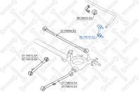 56-74018-sx_тяга стабилизатора заднего! nissan mi
