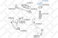 12-17228-sx опора амортизатора переднего mitsubishi grandis na4w/na8w 2003-2009
