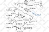 51-00807-sx наконечник рулевой mitsubishi santamo 2.0 99