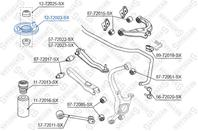 12-72003-sx опора амортизатора заднего mitsubishi galant all 92-96