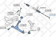 51-01316-sx наконечник рулевой правый audi a3/tt s3 1.8t 99