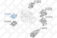 25-17290-sx опора двигателя правая honda jazz/fit gd 2002-2008