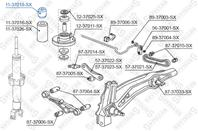 11-37015-sx отбойник амортизатора заднего honda civic eg/eh/ma 92-01