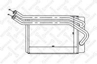 10-35131-SX_радиатор печки! Hyundai SantaFe 2.0/2.2/2.4/2.7 00&gt