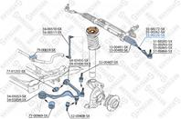 55-00226-sx тяга рулевая bmw e84/e90/e91/e92 05