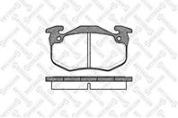 Колодки тормозные дисковые передние антискрип 155080BSX от производителя STELLOX