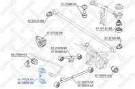 56-37028-sx тяга стабилизатора заднего левая honda hr-v 1.6 16v 99