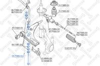 56-71003-SX_тяга стабилизатора переднего!\ Mazda 323 BG all 89-94