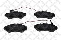 Колодки тормозные дисковые передние антискрип 498011BSX от производителя STELLOX