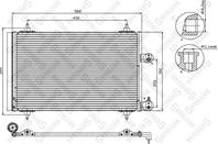 10-45227-SX_радиатор кондиционера! Citroen C5 all