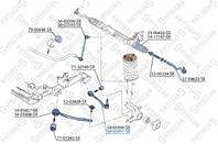 54-03491-sx рычаг задний нижний правый алюм. bmw x3 all 04