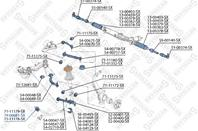 79-00081-sx втулка стабилизатора переднего центральная d29 audi a4 01/a6 04