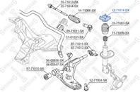 12-71014-sx опора амортизатора переднего mazda 626 all 91-97