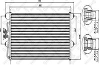 10-45315-sx радиатор кондиционера vw t4 all 91-02