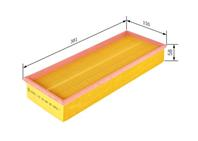 1 457 429 869_фильтр воздушный! BMW E34/E32 3.0i/ 1 457 429 869_фильтр воздушный! BMW E34/E32 3.0i/