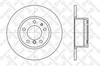 6020-1518-SX_диск тормозной передний! BMW E34 1.8-2.5TDs M20/M21/M40-M51 87-97