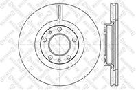 6020-3723v-sx_диск тормозной передний! peugeot 60