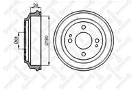 6025-9908-sx_барабан тормозной! honda civic 1.3-1