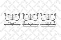 175 002-sx /164 02/572320b/223212 колодки дисковые п. mazda 626 2.0 101/120hp 83-87