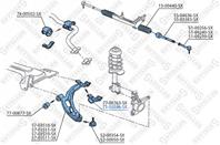 71-05596-SX_сайлентблок рычага зад. п.!\ Fiat Doblo 96&gt