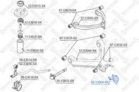 52-53004-SX_***опора шаровая! KIA Sportage <02