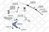 57-03667-SX_рычаг левый! BMW E36 1.6i-2.5TDs 90-00