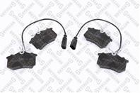 Тормозные дисковые колодки задние антискрип 274002BSX от компании STELLOX