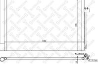 10-45078-SX_ NS940058 [64536972553] !радиатор конд. BMW X5 E70/X6 E71 3.0Si-5.0i/3.0D/SD/3.5D 07>