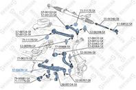 57-03639-sx рычаг передний нижний audi a6 2.4-4.2/2.0tdi/3.0tdi 04